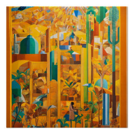 調和Aの未来に地球に優し悩む ポスター