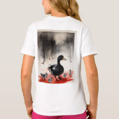 調和Tシャツのアヒル Tシャツ (裏面)