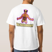 調子のオオカミ Tシャツ (裏面)