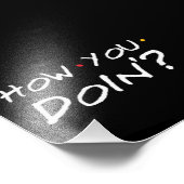 調子はどう？ フォトプリント            (角)