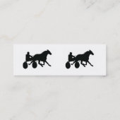 調教師のための小企業カード スキニー名刺 (裏面)