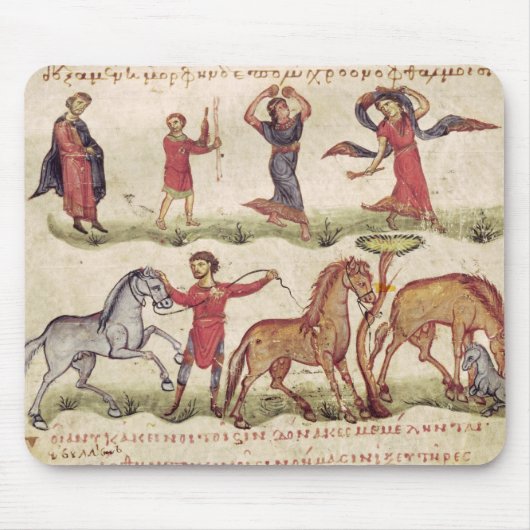 調教師 マウスパッド (正面)