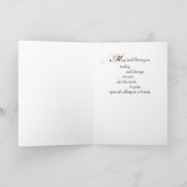 調整おめでとうございますメタリッククロス カード (内部)