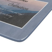 調整おめでとう5周年をパーソナライズ カッティングボード (角)