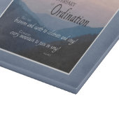 調整おめでとう5周年をパーソナライズ カッティングボード (角)