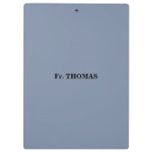 調整おめでとう5周年をパーソナライズ クリップボード (裏面)