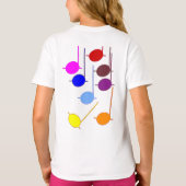 調整する時間 Tシャツ (裏面)