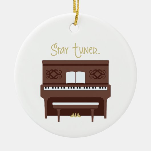 調整を続ける セラミックオーナメント (正面)