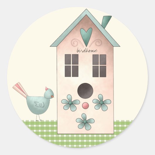 調整ブライダルシャワー封筒用シール ラウンドシール (正面)