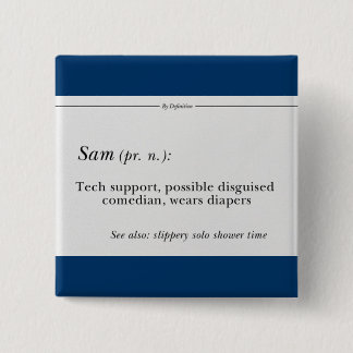 調整器のサムボタン 缶バッジ