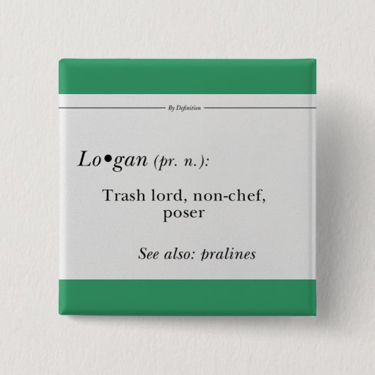 調整器のローガンボタン 缶バッジ (正面)