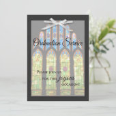 調整招待状 – ステイングラス 招待状 (スタンド正面)