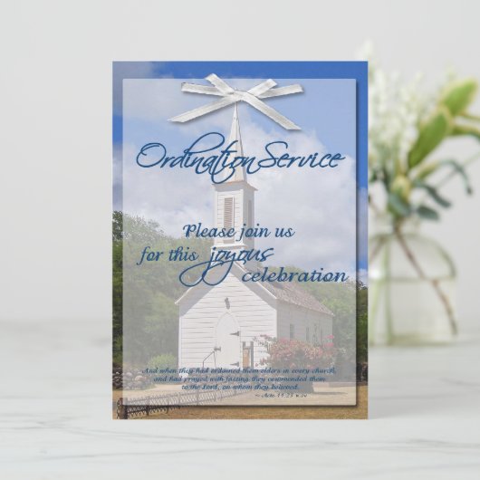 調整招待状 招待状 (スタンド正面)