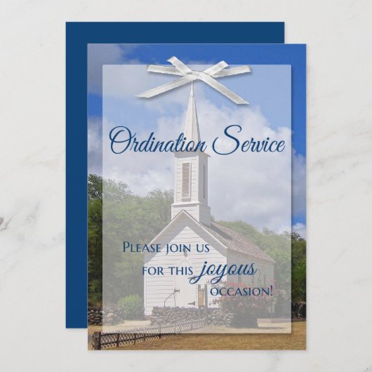 調整招待状 招待状 (正面/裏面)