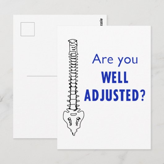 調整済み ポストカード (正面/裏面)