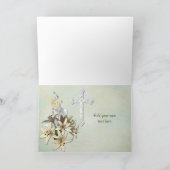 調整賛美の |ご注文の記念日 カード (内部)