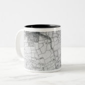 調査からのシートのセクション ツートーンマグカップ (正面左)