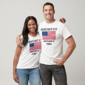 調査して下さい9/11 -米国の旗-基本的なTシャツ Tシャツ (ユニセックス)