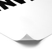 調査のスタント ポスター (角)