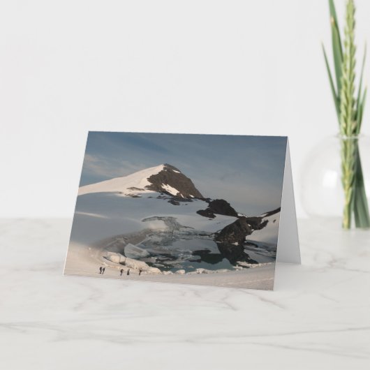 調査のsuperglacial湖リンダ カード (正面)