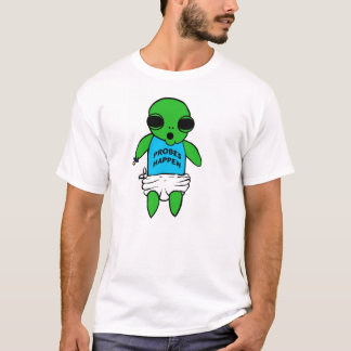 調査は外国のベビー起こります Tシャツ