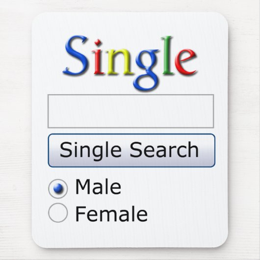 調査を選抜して下さい マウスパッド (正面)