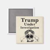 調査中のトランプ マグネット (正面/裏面)