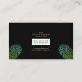 調査員 名刺 (裏面)