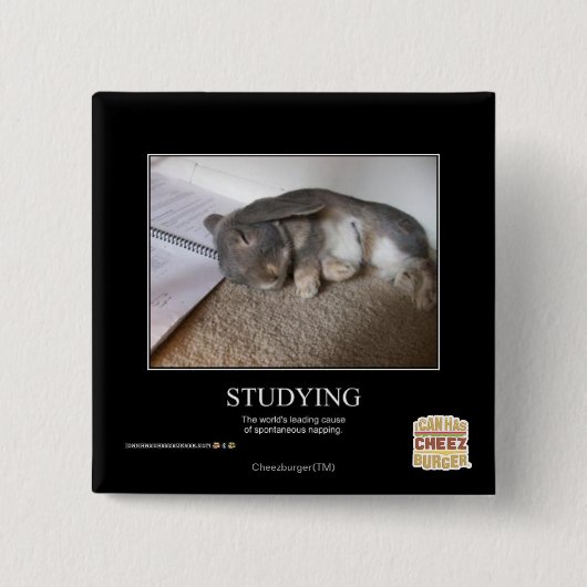 調査 缶バッジ (正面)