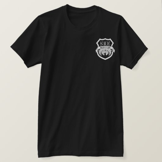 調査SREのTシャツ Tシャツ (デザイン正面)