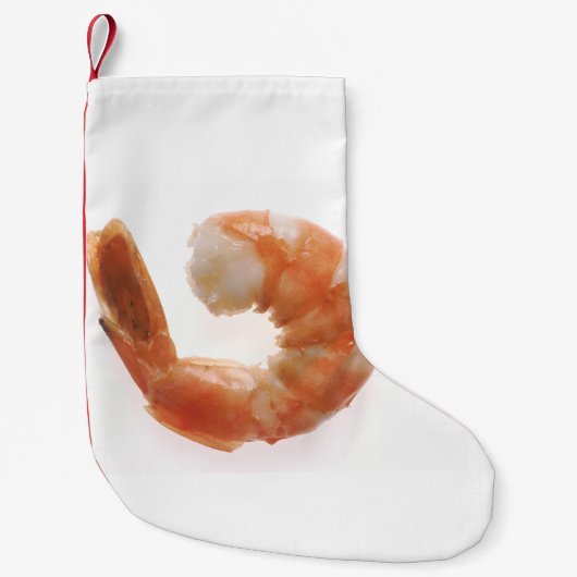 調理されたエビ スモールクリスマスストッキング (正面)
