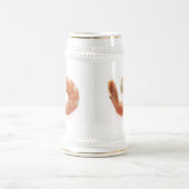 調理されたエビ ビールジョッキ (中央)
