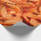 調理されたエビ ラッピングペーパー (角)