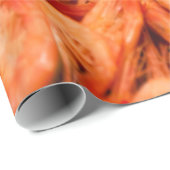 調理されたエビ ラッピングペーパー (ロールコーナー)