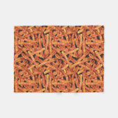 調理されたベーコンのブランケット フリースブランケット (正面(横))