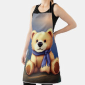 調理師とスタイルテディベアキッチンエプロン エプロン (インサイチュ)
