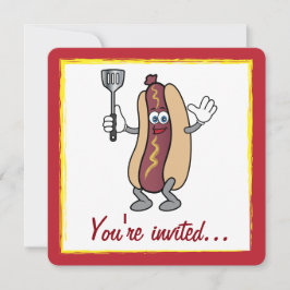 調理師とホットドッグ 招待状