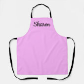 調理師とラベかわいらしンダー エプロン (正面)