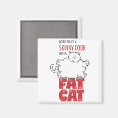 調理師とFat Cat – マグネット2 マグネット (正面/裏面)