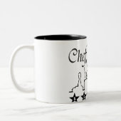 調理師のための最高のシェフのコーヒー・マグの素晴らしいギフト ツートーンマグカップ (左)