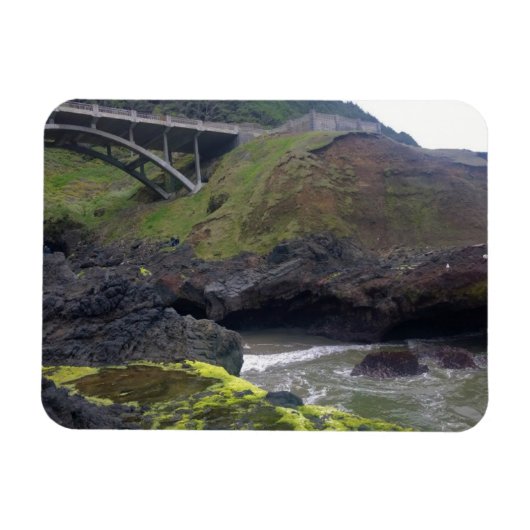 調理師のチャム、オレゴン州Cape Permo マグネット (横)