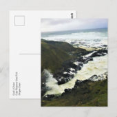 調理師のChasm、Cape Permo、オレゴン州沿岸 ポストカード (正面/裏面)