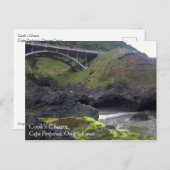 調理師のChasm、Cape Perpeta、OR ポストカード (正面/裏面)