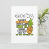 調理師はパイナップルのようです サンキューカード (スタンド正面)