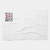 調理師は愛を練ります キッチンタオル (横)