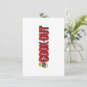 調理師アウト（レストラン） 招待状 (スタンド正面)