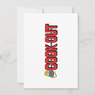 調理師アウト（レストラン） 招待状