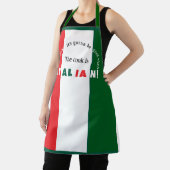 調理師イタリアンかわいいオールオーバープリントエプロン エプロン (インサイチュ)