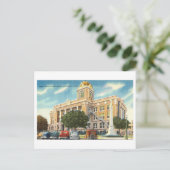 調理師カウンティコートハウステキサス州のガイネスビルに ポストカード (スタンド正面)