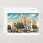 調理師カウンティコートハウステキサス州のガイネスビルに ポストカード (正面/裏面)